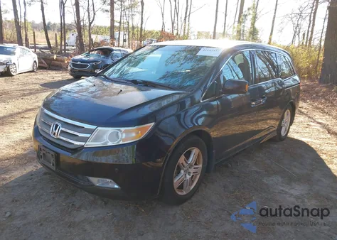 2011 Honda Odyssey Touring/Touring Elite from USA, damaged, VIN 5FNRL5H91BB033723